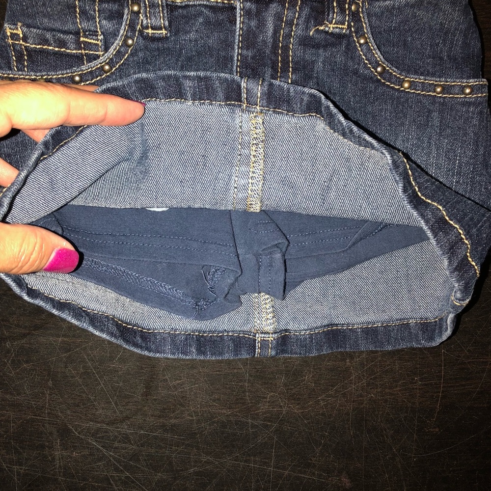Denim Skirt and Leggings Set - Picture 3 of 7